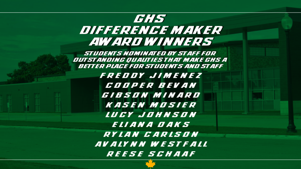 Wednesday Difference Maker 7665217