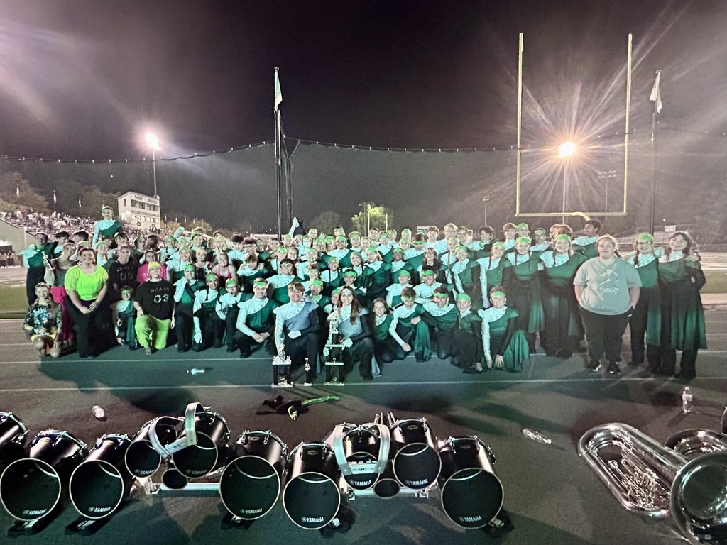 The Sound of Geneseo performed at the Normal Marching Band Invitational on Saturday and earned the title of Overall Grand Champion!