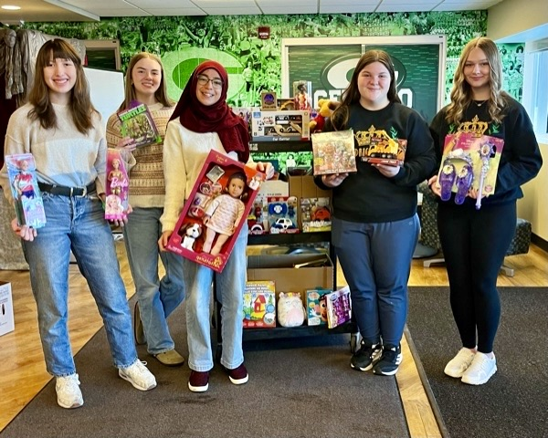 The GHS Student Council recently hosted a charity Boys Volleyball Game—Toy Drive.