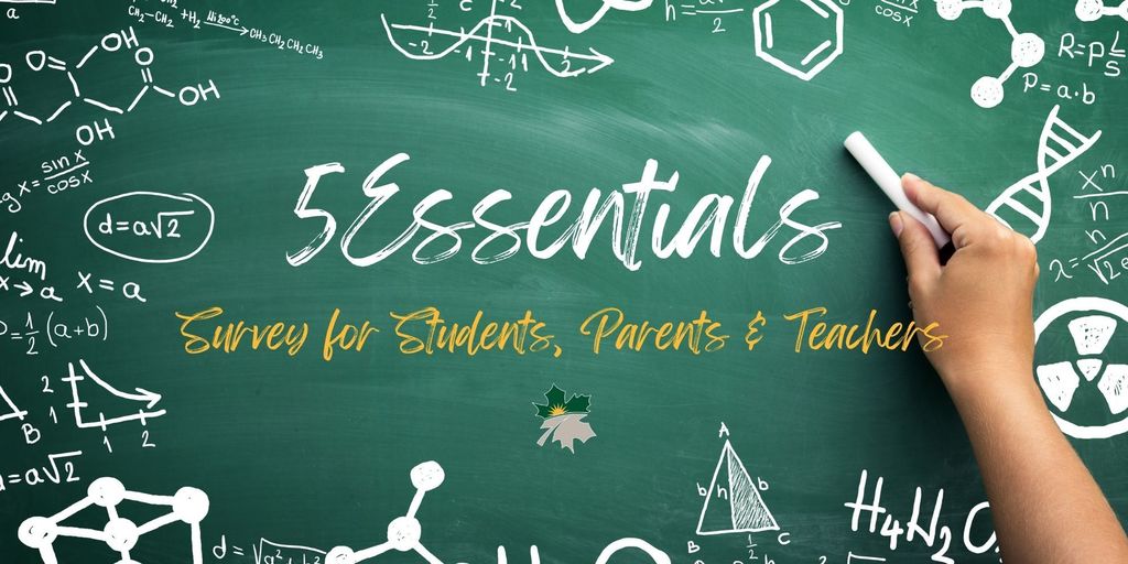 We are inviting all parents, students, and teachers to participate in the annual 5Essentials Survey.