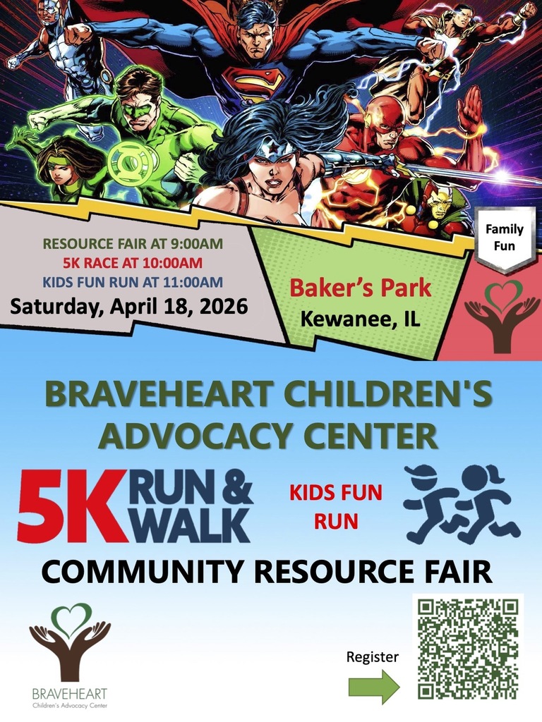 Braveheart CAC 4th Annual Superhero 5K Run/Walk 