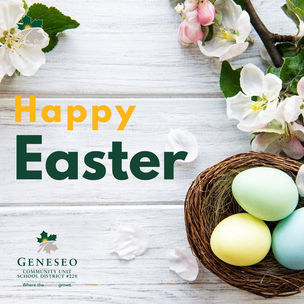 Wishing all of our students, families, and staff a joyful and peaceful Easter!