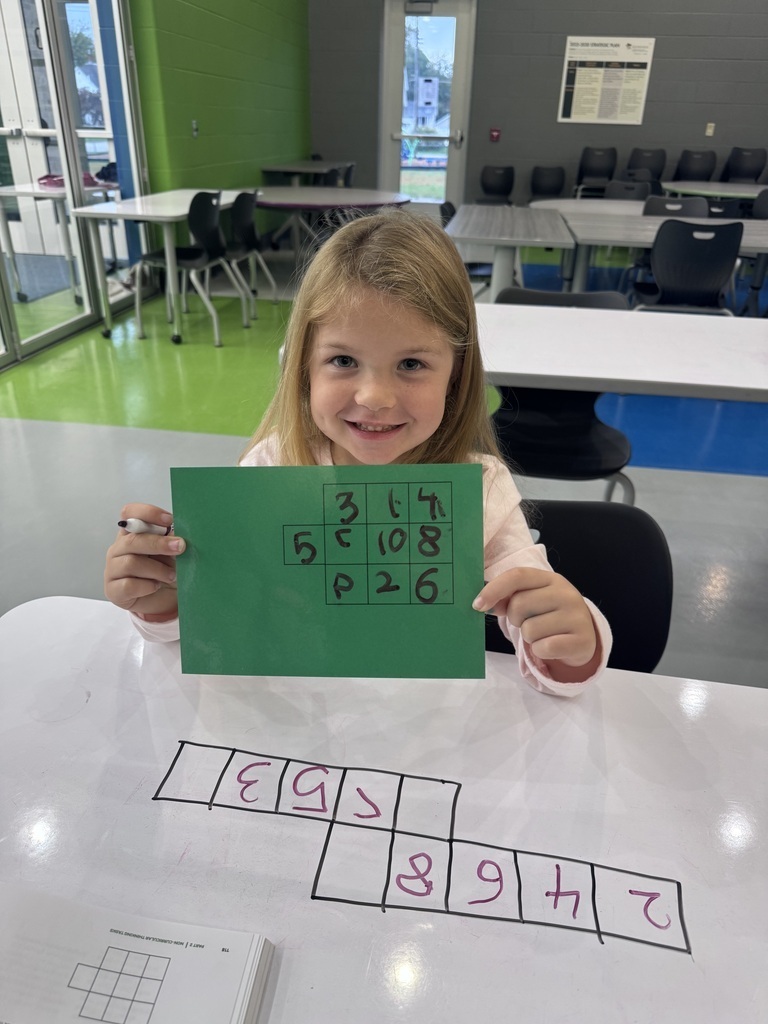 Our kindergarten mathematicians are stretching their thinking with a Building Thinking Classrooms task called Next Door Numbers!