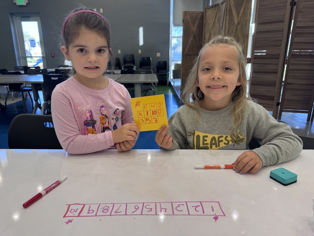 Our kindergarten mathematicians are stretching their thinking with a Building Thinking Classrooms task called Next Door Numbers!