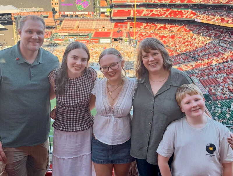 Bertelsen and her husband, Andrew, have three children: Eleanor (senior), Daphne (sophomore) and Henry (3rd grade).
