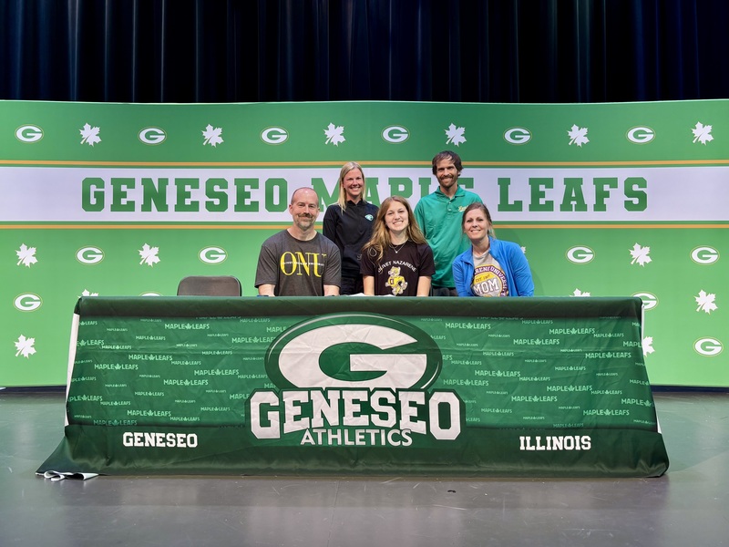 Liberty Brumbaugh, the daughter of Adam and Heidi Brumbaugh, will compete in cross country and track at Olivet Nazarene University.
