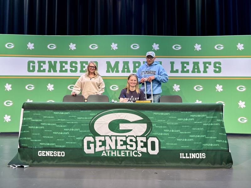 Ava DeSplinter, the daughter of Adam and Jamie DeSplinter, will play soccer at St. Ambrose University.