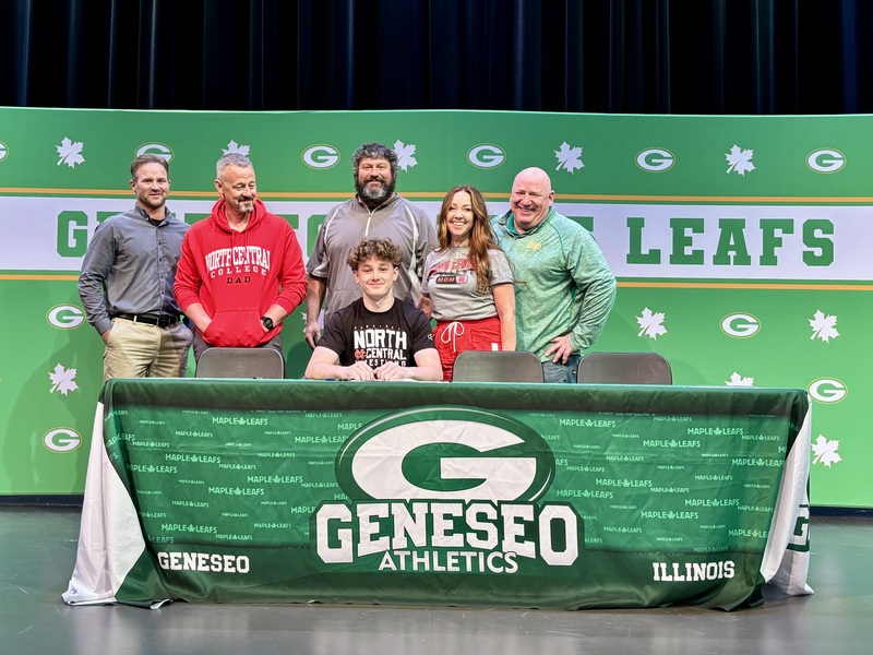 Grady Hull, the son of Matt and Tricia Hull, will wrestle at North Central College.