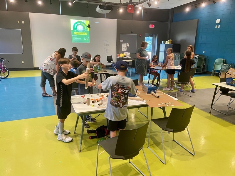 Summer school students learn about STEM fundamentals