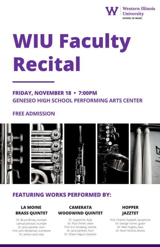 WIU Faculty Recital