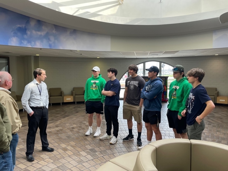 The GHS Aviation Club gets a behind-the-scenes look at the Quad Cities International Airport. The GHS Aviation Club gets a behind-the-scenes look at the Quad Cities International Airport.