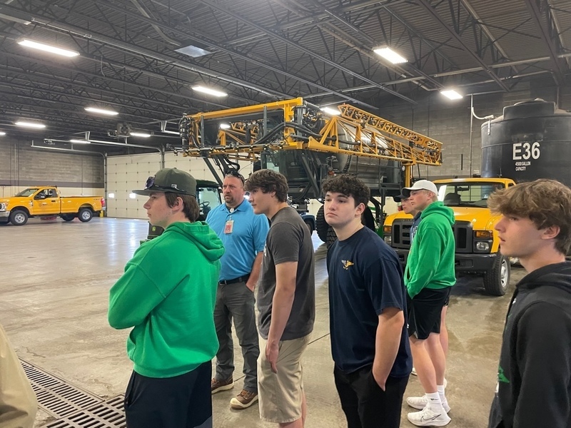 The GHS Aviation Club gets a behind-the-scenes look at the Quad Cities International Airport. The GHS Aviation Club gets a behind-the-scenes look at the Quad Cities International Airport.