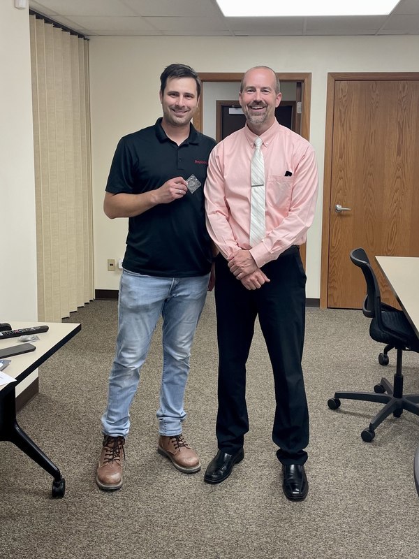 Boyd Jones honored with Maple Leaf Medallions Boyd Jones honored with Maple Leaf Medallions