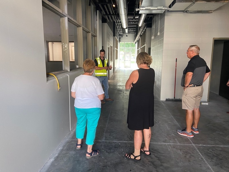 BOE tours Career and Technical Education Center BOE tours Career and Technical Education Center