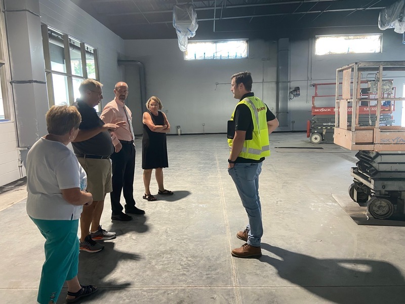 BOE tours Career and Technical Education Center BOE tours Career and Technical Education Center