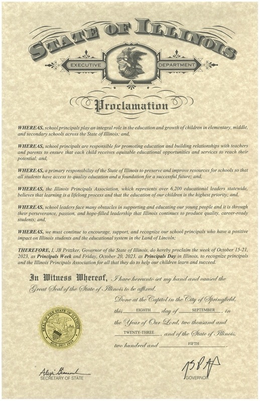 Geneseo celebrates Principal Appreciation Week