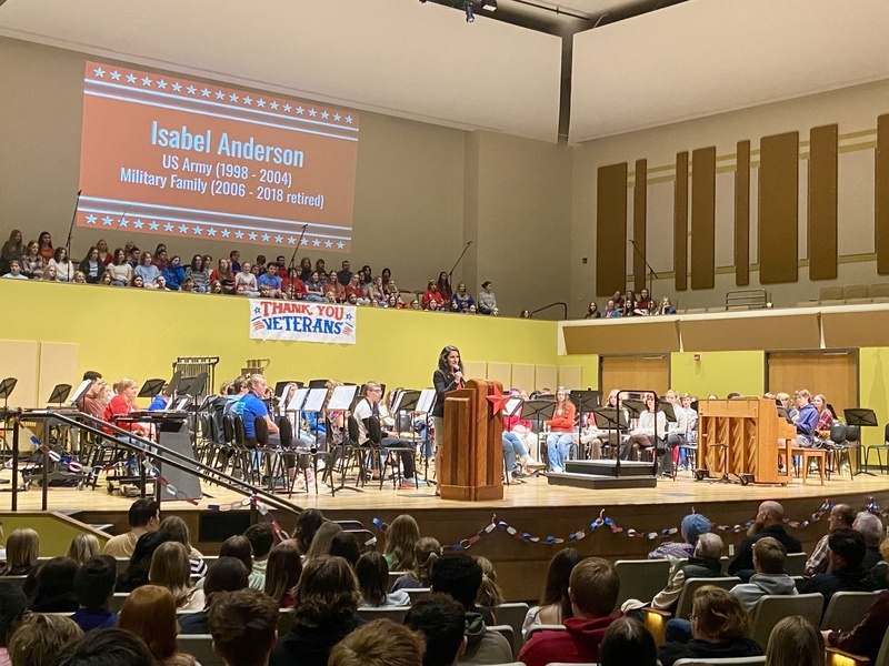 GHS honors local vets at Veterans Day assembly GHS honors local vets at Veterans Day assembly