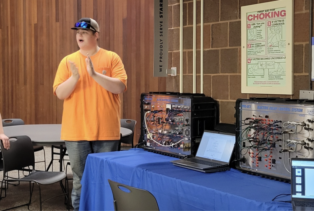 EMT Students at Youth Conference