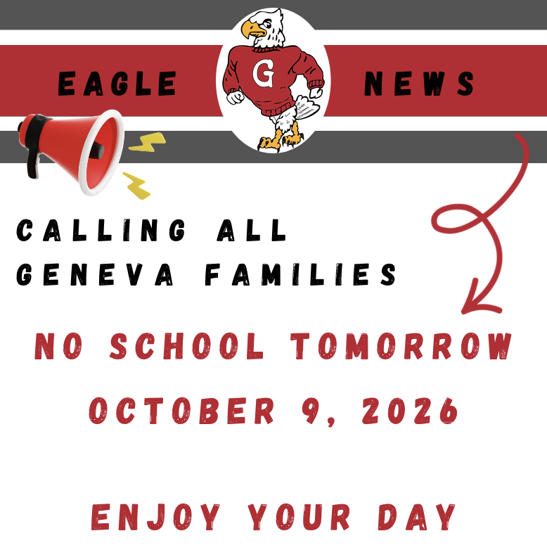 No School - October 9th
