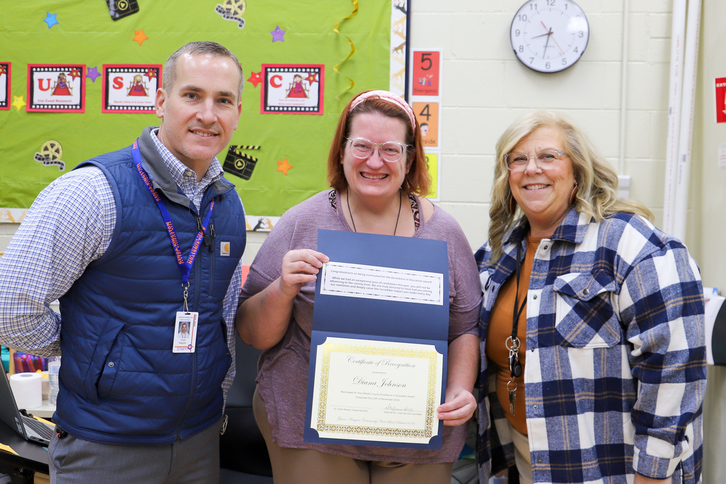 image of staff for excellence in education