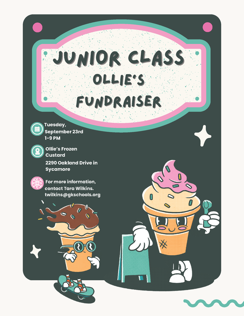 Junior Class Ollie's Fundraiser