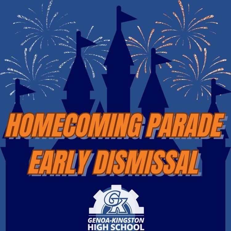 homecoming parade early dismissal 