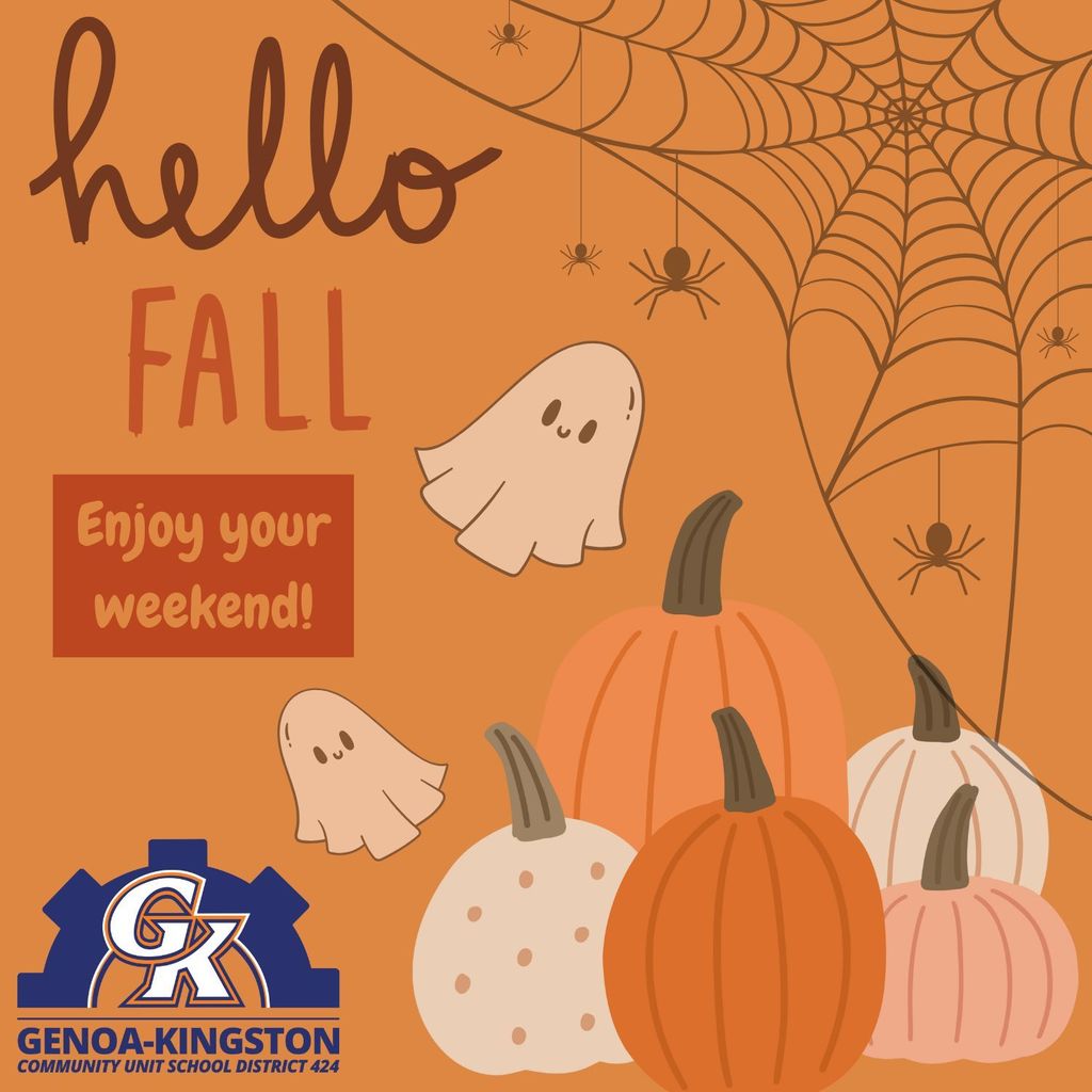 hello fall, enjoy your weekend