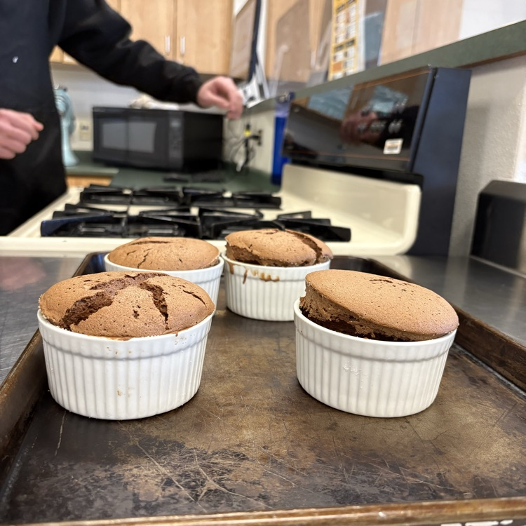 students making soufflés