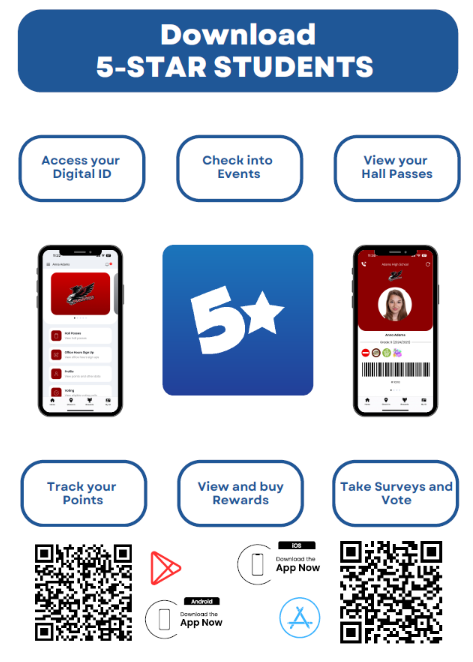 5-star students qr code downloads
