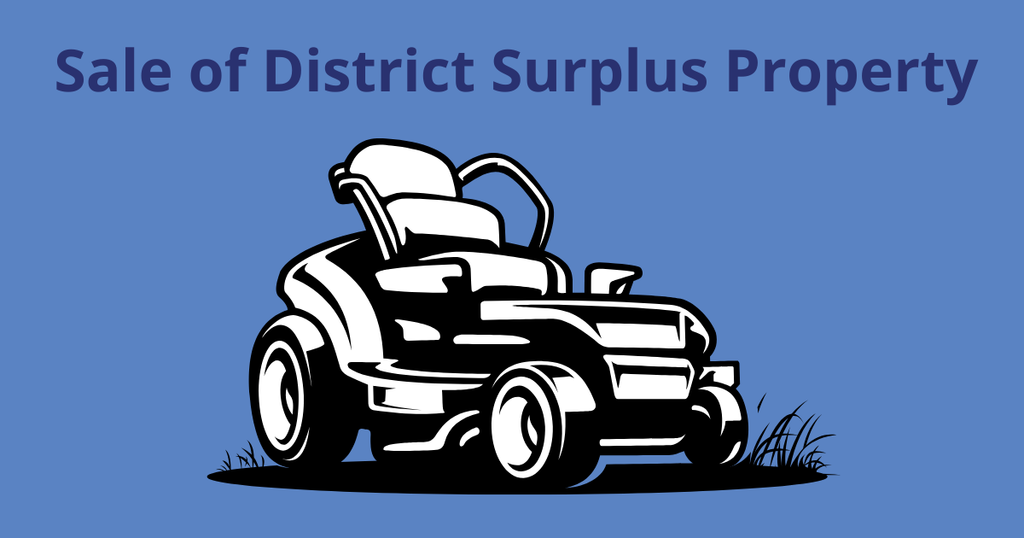 sale of district surplus property