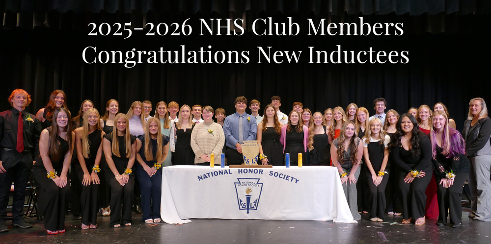 2025-2026 NHS Members