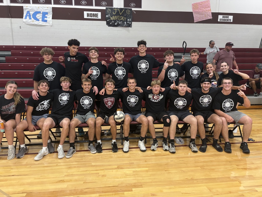 Senior Stud Volleyball Players and Coaches