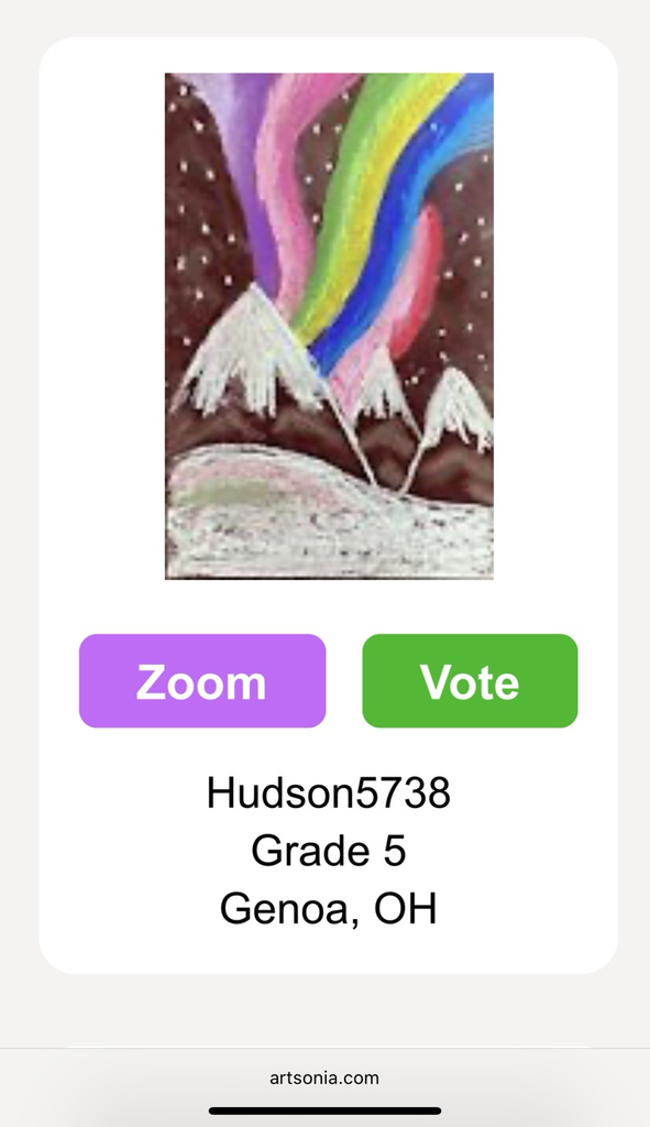 Vote for Hudson!
