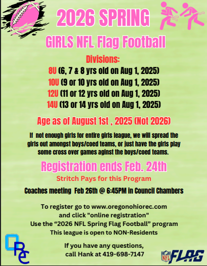 Girls Flag Football