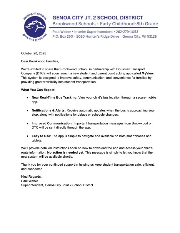 MyApp Letter - English