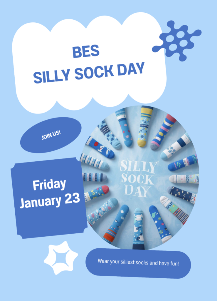 BES Silly Sock Day 