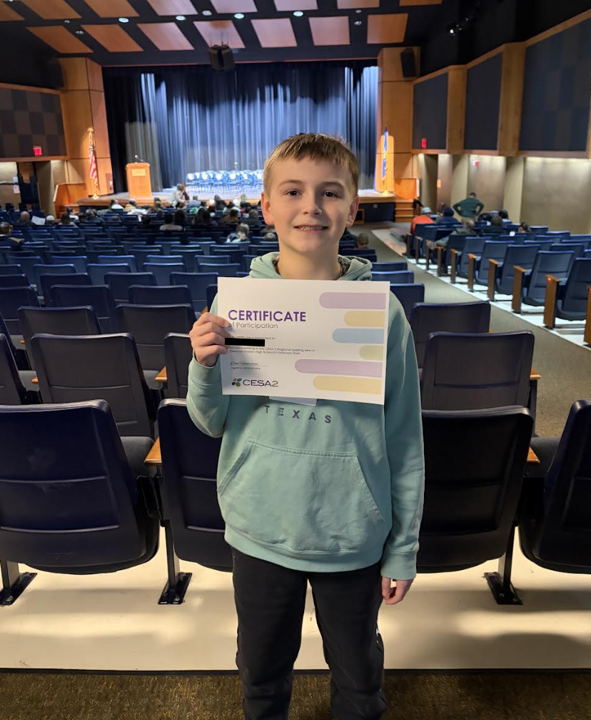 JT at Regional Spelling Bee
