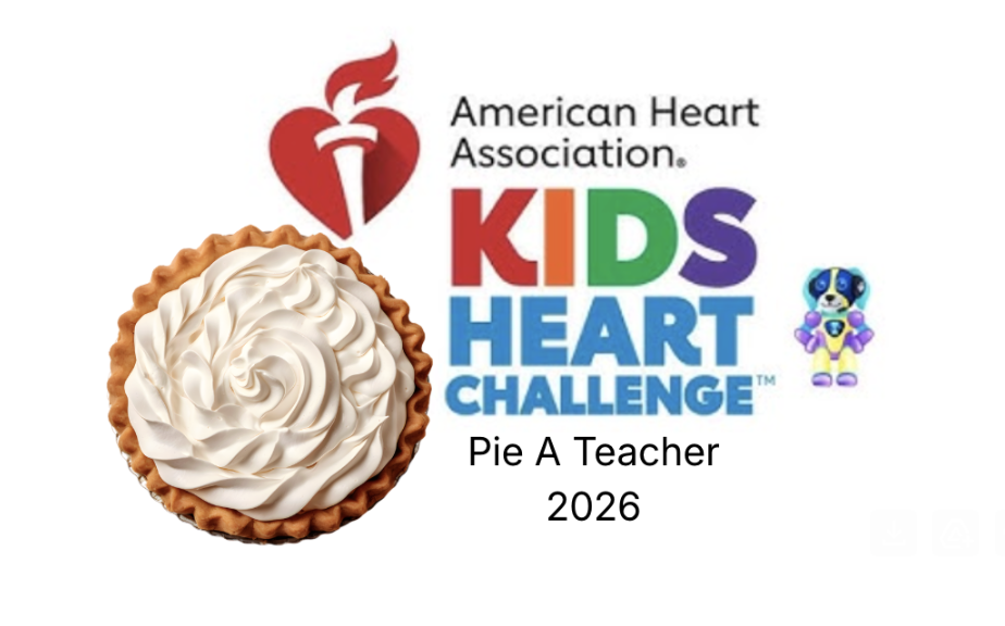 American Heart Association Kids Heart Challenge Pie a Teacher 2026 Image