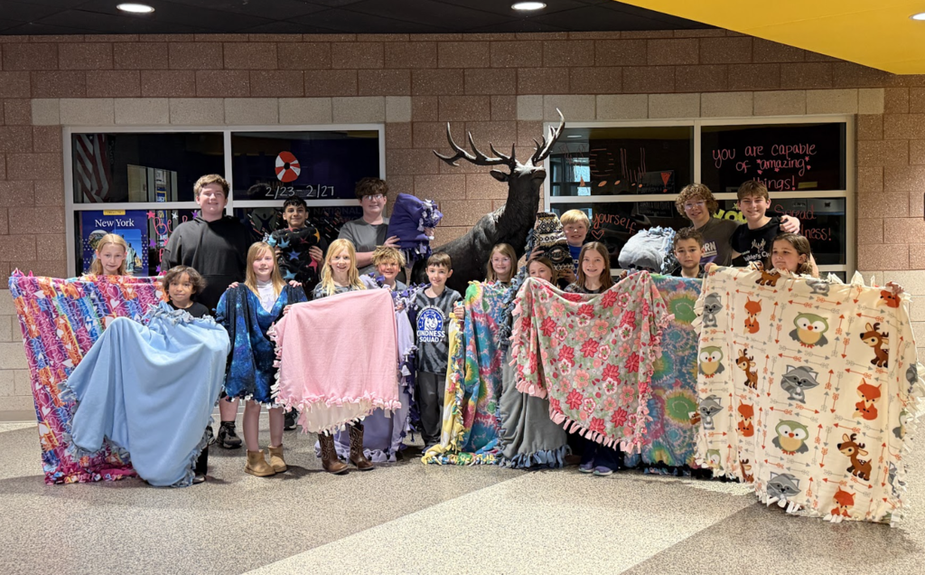 Group Image of Kids with Blankets