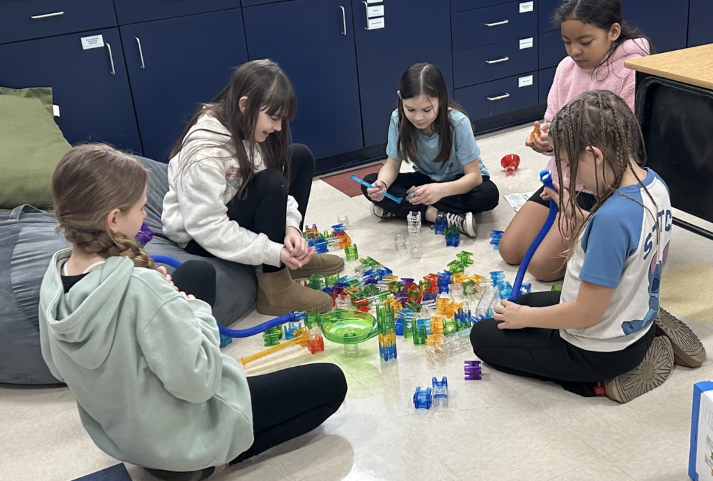 Students Working Together 4