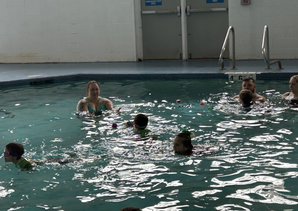 Students Swimming at YMCA 2