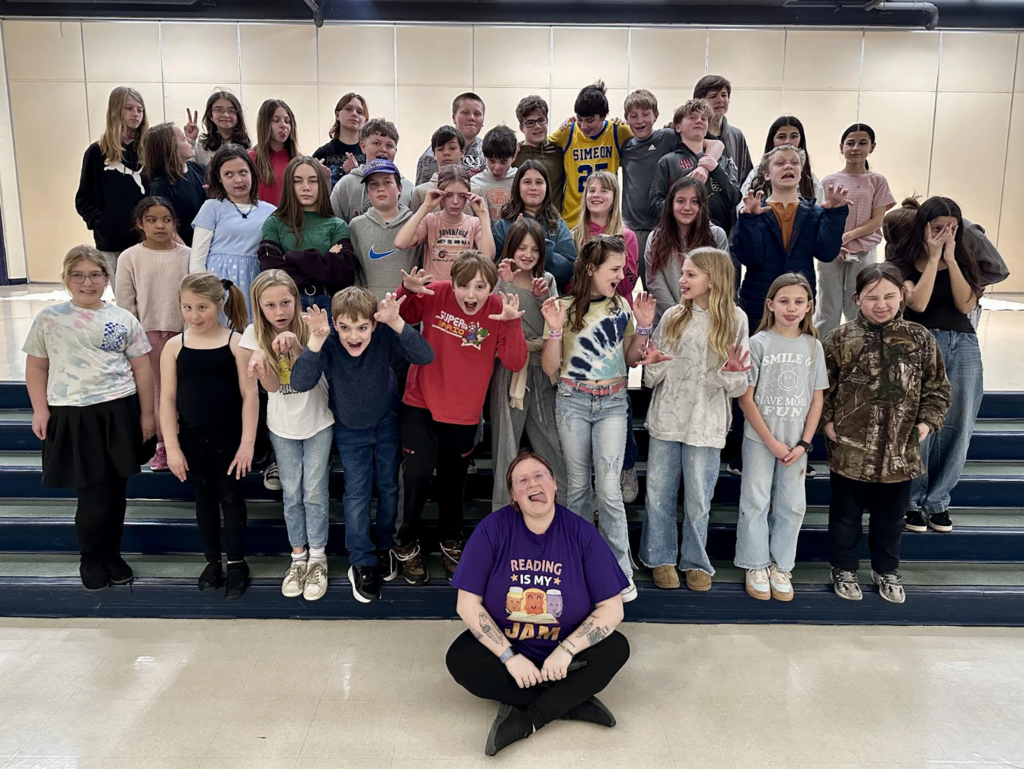 Silly Picture of the Cast of Beauty & the Beast