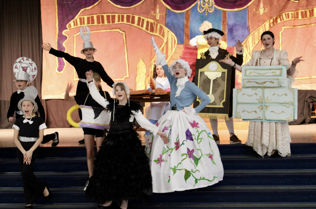 Preview of some of the cast from Beauty and the Beast Jr.