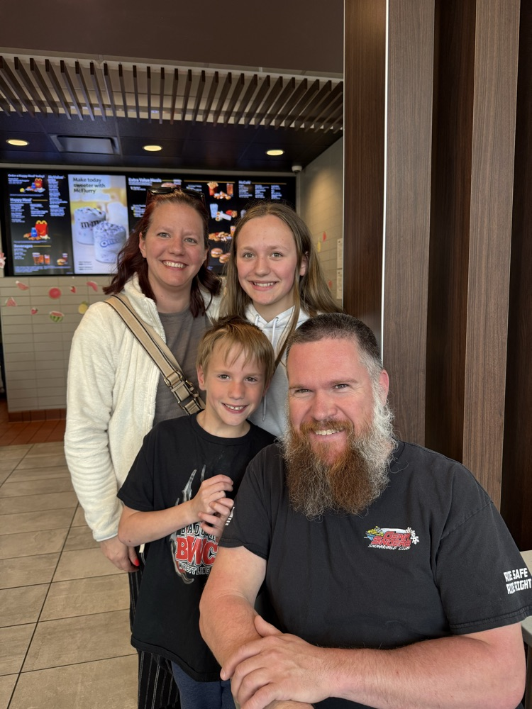 families at McTeacher night 7
