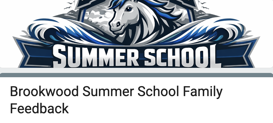 Brookwood Summer School registration is closing this week! Sign up now before it is too late!  https://docs.google.com/forms/d/e/1FAIpQLSduu_nKHS3LtWxIkTKeJQkeQzKKWwWQxiRz-pbhLo93kfpKDg/viewform?usp=dialog