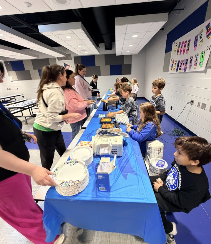 Kindness Squad with breakfast for staff 3