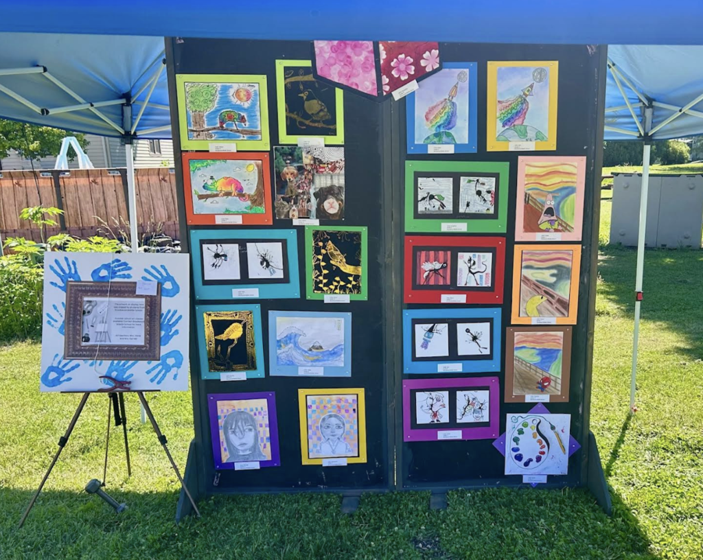 4th-8th Graders Art Showcase at GC Public Library