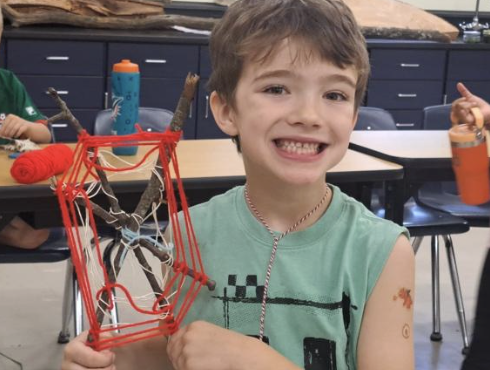 Handmade spiderweb
