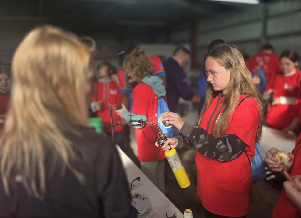 experience with soldering at build my future