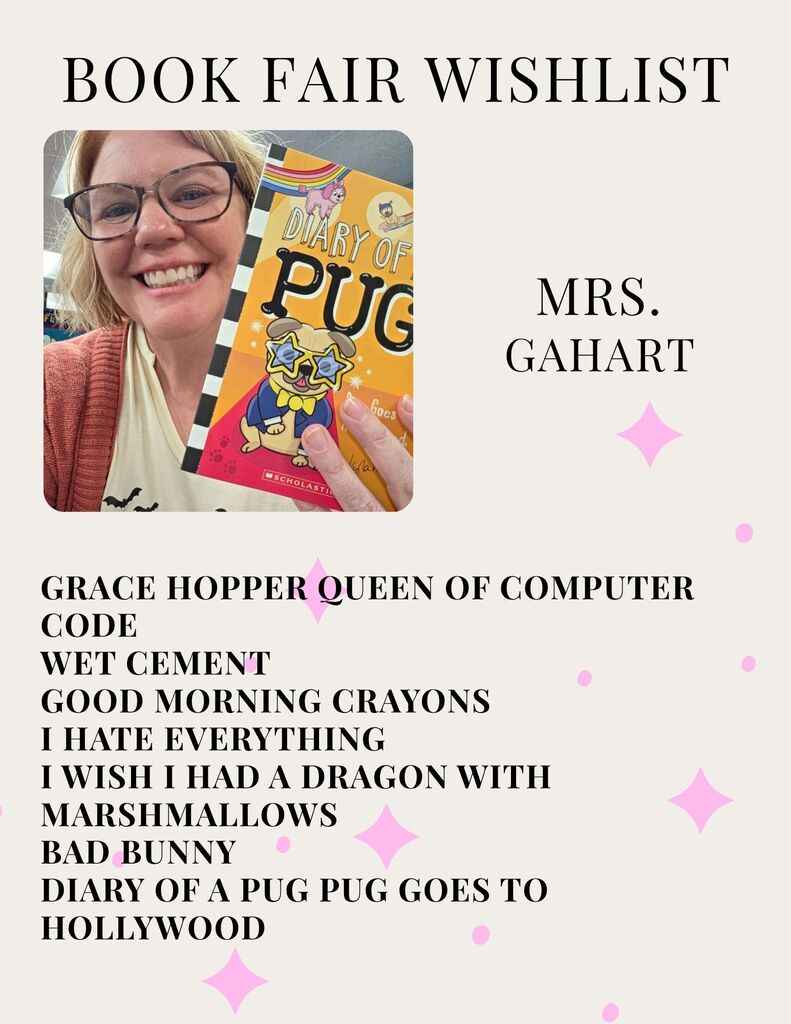Gahart Wishlist